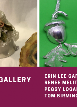 "December 2019 Artists" | Erin Lee Gafill, Renee Melito, Peggy Logan, Tom Birmingham