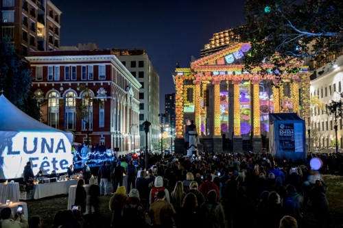 LUNA Fête’s free light and video extravaganza returns Dec. 6, adding two locations